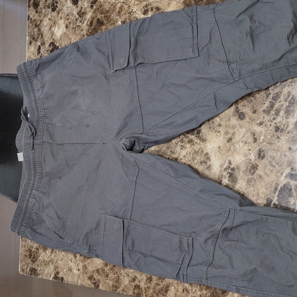 H&M Cargo Joggers, Slim Fit, Grey - Picture 1 of 4